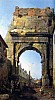 Giovanni Antonio Canal, dit Canaletto (1697-1768) - Rome l_arc de Titus.JPG